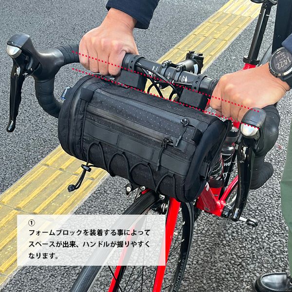 ORUCASE Smuggler XL ハンドルバーバッグ ORUCASE Smuggler XL Handlebar Bag/オルケース ハンドルバーバッグ