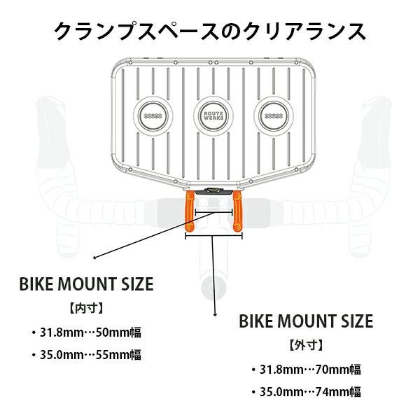 ROUTE WERKS ルートワークス/The Big Handlebar Bag ビッグハンドル