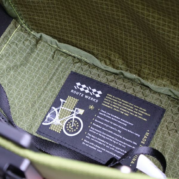 ROUTE WERKS ルートワークス/The Big Handlebar Bag ビッグハンドル