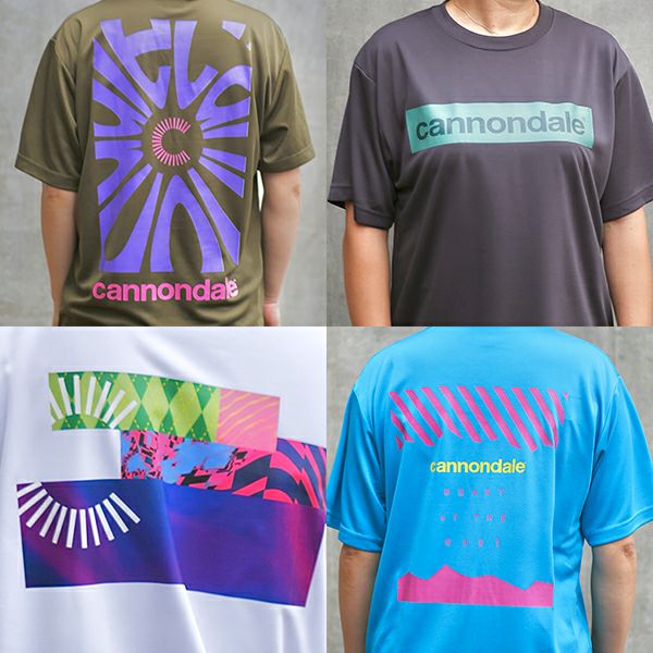 Cannondale（キャノンデール） Dry Tee/ロゴ入り 速乾Tシャツ/ユニ
